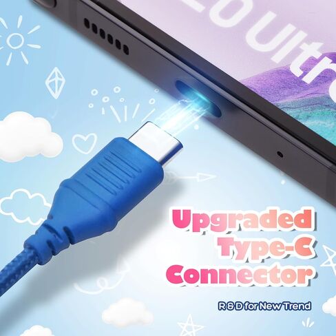 USB Type C Kids Headphones with MIC,Type C Wired School Headphones with Volume Limiter 85/94dB,Over-Ear Headphones,Boys&Gilrs Headphones Compatible with Samsung/iPhone/iPad for Travel/School/Tablet in Kuwait