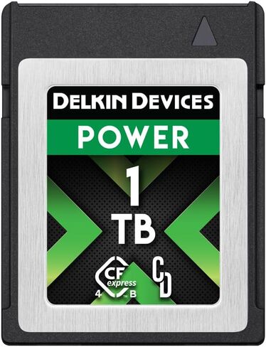 Delkin 1TB CFexpress Type B 4.0 Memory Card for Digital Cameras | Ideal for Express Transfer of Images and Videos for Storage | 1TB Memory Card Storage in Saudi Arabia