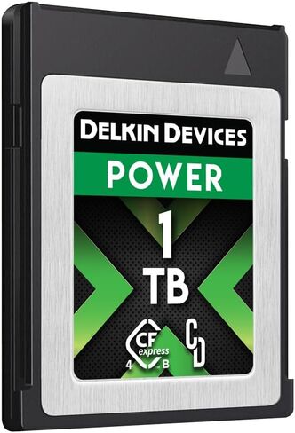 Delkin 1TB CFexpress Type B 4.0 Memory Card for Digital Cameras | Ideal for Express Transfer of Images and Videos for Storage | 1TB Memory Card Storage in Saudi Arabia