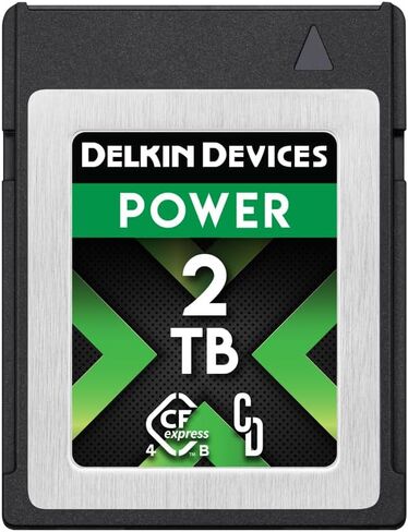 Delkin 512GB CFexpress Type B 4.0 Memory Card for Digital Cameras | Ideal for Express Transfer of Images and Videos for Storage | 512GB Memory Card Storage in Saudi Arabia