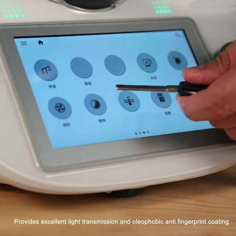 واقي شاشة لجهاز Thermomix TM6، واقي شاشة زجاجي لمعالج طعام PET ومضاد للخدش، واقي شاشة شفاف بديل لجهاز Thermomix TM6 in Saudi Arabia