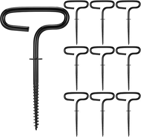 10 Pcs Ice Fishing Shelter Anchor Ice Shanty Anchor Kit Outdoor Camping Tent Threaded Tent Peg Spiral Accessories Ice House Auger Drill for Setting up Ice Fishing Winter Fishing Tent in Saudi Arabia