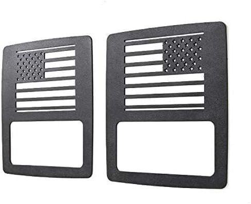 for Jeep JK Tail Light Covers Taillight Cover Trim Rear Light Guard Protector "Dog Paw" for Jeep Wrangler JK JKU & Unlimited (1 Pair) in Saudi Arabia