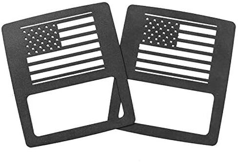 for Jeep JK Tail Light Covers Taillight Cover Trim Rear Light Guard Protector "Dog Paw" for Jeep Wrangler JK JKU & Unlimited (1 Pair) in Saudi Arabia