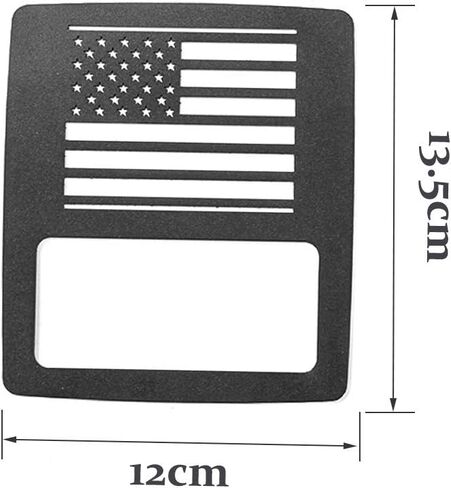 for Jeep JK Tail Light Covers Taillight Cover Trim Rear Light Guard Protector "Dog Paw" for Jeep Wrangler JK JKU & Unlimited (1 Pair) in Saudi Arabia