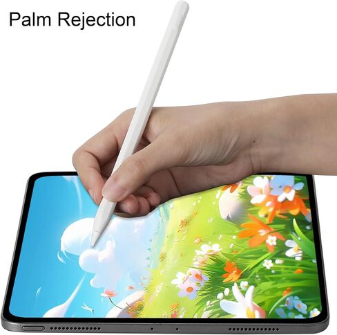Stylus Pen for iPad Apple Pencil with USB-C & Magnetic Wireless Charging for iPad Pro 12.9/11/13 inch M4, iPad Air M2/5/4/3 Gen, iPad Mini 7/6/5, iPad 10/9/8/7/6th Gen, Tilt Sensitivity Palm Rejection in Saudi Arabia