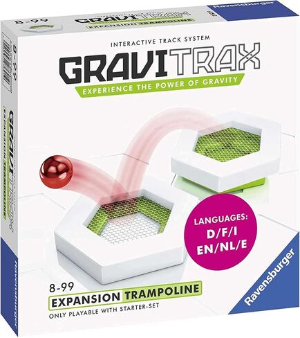 Ravensburger GraviTrax: Trampoline Accessory | Marble Run & STEM Toy for Boys & Girls Ages 8 & Up | Accessory for 2019 Toy of The Year Finalist in Saudi Arabia
