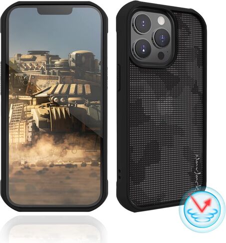 Protective iPhone 13 Pro Max Case, Vigor Series 4H Shock Absorption, Advanced Dropproof, Anti-Scratch and Fingerprint, Screen & Camera Protection, Wireless Charging Compatible, Camouflage, 6.7-inch in Saudi Arabia