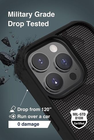 Protective iPhone 13 Pro Max Case, Vigor Series 4H Shock Absorption, Advanced Dropproof, Anti-Scratch and Fingerprint, Screen & Camera Protection, Wireless Charging Compatible, Camouflage, 6.7-inch in Saudi Arabia