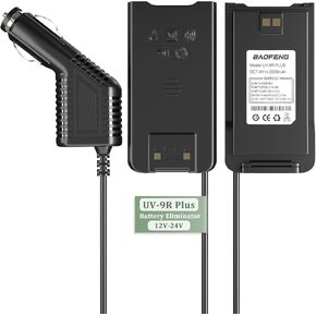 BAOFENG UV-9R Plus Battery Eliminator Car Charger for UV-9G Radio DC7.4V Replacement UV-9R Pro Walkie Talkie Battery Walikie Talkie Accessories in Saudi Arabia