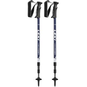 Leki Voyager Hiking Poles, White/Dark Blue, 110-145 cm