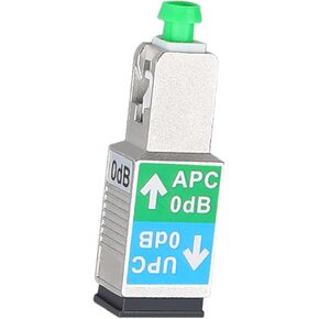 2 pcs Fiber Optical Adapter SC Fiber Attenuator - SC/UPC Male to SC/APC Female Adapter SM Singlemode Hybrid Optical Fiber Convertor/Adapter/Coupler