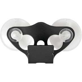 Cobra Radar Detector Windshield Bracket Detectors Without Bracket Release Button - Replacement Double Suction Cup Mount for Non-Locking Detectors (545-001)