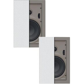PROFICIENT AUDIO SYSTEMS PAS21672 / W672 6.5" 2-Way Poly in-Wall Speakers - Pair