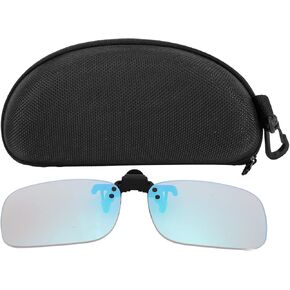 Health Gear Color Blind Glasses Clip, Clip On Colorblind Glasses, Colorblind Glasses Impact Resistant Unisex Clip On Colorblind Glasses for Red Green Colorblindness