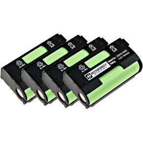 Synergy Digital Cordless Phone Batteries - Replacement for Sennheiser BA2015 Cordless Phone Battery (Set of 4)