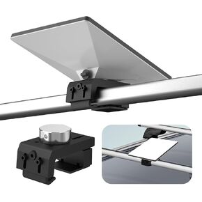 Starlink Mini Mount, Starlink Mini Rv Ladder Mount, Starlink Mini Roof Rack Mount,Universally Adjustable Angle Clamp Add an Aluminum Alloy Adapter