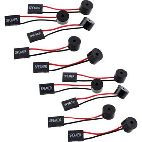 10 Pcs PC Motherboard Mini Speaker Computer Case Speakers Computer PC Internal Speaker Buzzer PC Internal Mini Plug Buzzer Computer Motherboard Buzzer Alarm