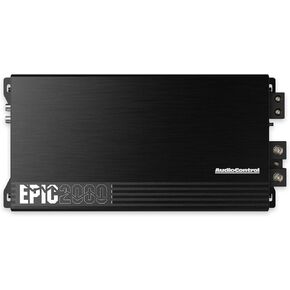 AudioControl EPIC2000 Epic Series 2000 Watt Monoblock Car Audio Subwoofer Amplifier, Class D, Epic Boost, Subsonic Filter, Low Pass Filter, ACR-E Remote Bass Knob, Epicenter Link