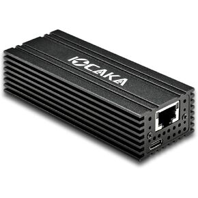 USB 4.0 Network Adapter for High-Speed Network Connections, RJ45 Port Supports 10Gb/s, 5Gb/s, 2.5Gb/s, 1Gb/s and 100Mb/s Base-T, Compatible with Thunderbolt 3 or Thunderbolt 4 Ports