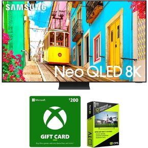 SAMSUNG QN65QN800D 65 Inch Neo QLED 8K Smart TV (2024 Model) Bundle with Microsoft Value Pack & 1 YR CPS Enhanced Protection Pack in Saudi Arabia