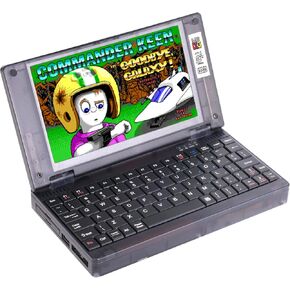 كمبيوتر محمول Retro Pocket8086 CPU PC-XT، كمبيوتر محمول صغير 6.0 بوصة متوافق مع نظام MS-DOS Windows 3.0، 8088 8086 CPU، بطاقة 512M CF، بطاقة رسومات VGA كمبيوتر دفتري خفيف للغاية