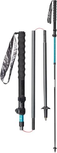 G2 Foldable Walking Canes/Aluminum Alloy/Soft-Foam Grip/Comfortable Wrist Strap/Press Telescopic Flxed (Pack of 2 Poles) Red/Blue/Colorful in Saudi Arabia