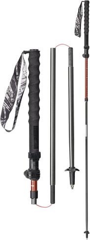 G2 عصي المشي القابلة للطي/سبائك الألومنيوم/قبضة من الإسفنج الناعم/حزام معصم مريح/ضغط تلسكوبي مرن (عبوة من قطبين) أحمر/أزرق/ملون in Kuwait