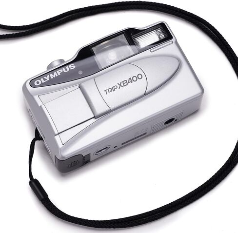 Olympus Trip XB40 AF 35mm Film Camera Point & Shoot Silver w/ Built-in Flash and Film Drive (Renewed) in Saudi Arabia