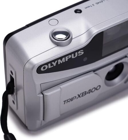 Olympus Trip XB40 AF 35mm Film Camera Point & Shoot Silver w/ Built-in Flash and Film Drive (Renewed) in Saudi Arabia