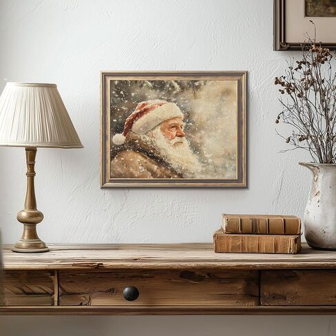 Vintage Christmas Tree Print, Pine Tree Vintage Print, Winter Holidays Wall Art, Farmhouse Christmas Poster, Botanical Winter Art, Christmas Tree Wall Decor, Unframed (11x14inch Print, Christmas Tree) in Saudi Arabia