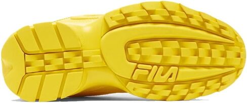 حذاء نسائي فاخر من Fila Disruptor II، مقاس 11، اللون: أبيض/أبيض/أبيض-أبيض in Kuwait