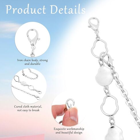 Crossbody Phone Lanyard, 1Pcs Phone Crossbody Chain Metal Cell Phone Chain Anti-Theft Crossbody Strap Universal Phone Lanyard Detachable Women Cellphone Lanyards for Most Smartphones in Saudi Arabia
