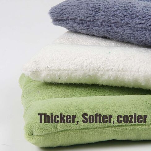 Meow&Woof 2 Pack مفرش سرير قابل للغسل على شكل خنزير غينيا، وسادة صوف دافئة للأرنب، الجرذ، القنفذ، الشينشيلا، فراش أرنب ناعم قابل لإعادة الاستخدام وإكسسوارات 9.8 × 11.8 بوصة أخضر وردي in Kuwait