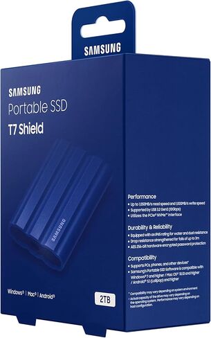 External Pssd T7 Black 2tb in Saudi Arabia