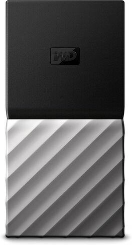 WD 512GB My Passport SSD Portable Storage - USB 3.1 - Black-Gray - WDBK3E5120PSL-WESN in Saudi Arabia