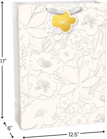 amscan Paper Bag - Extra Large | 17"H x 12.5"W x 6"D | 1 Pc., Happy Birthday in Saudi Arabia