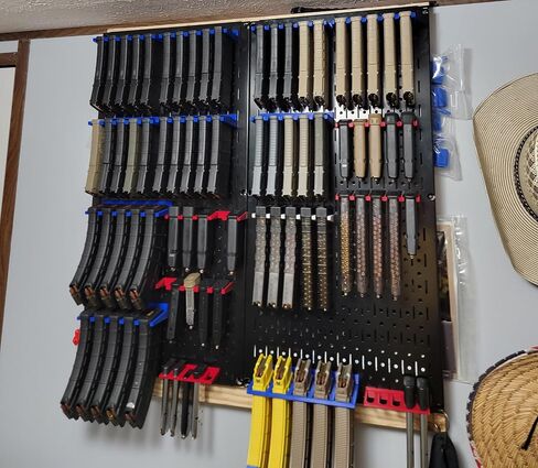 Mount for Pmag Mags - Pegboard/Metal Pegboard/Skadis/etc. | Magazine Holder Storage Rack in Saudi Arabia