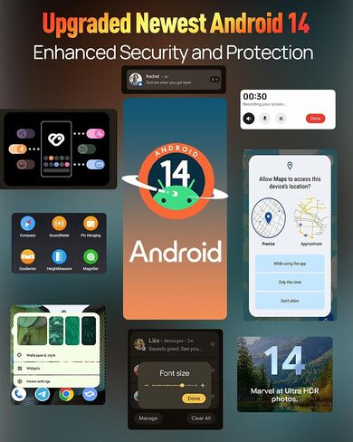 Ulefone Armor 21 Phone Android 14 Rugged Phone Unlocked 16G+256GB Rugged Smartphone 9600mAh 6.58" FHD+ 120Hz 64MP+24MP Night Vision Camera Dual SIM IP68 Smartphone NFC 122dB loudest Speaker IR Blaster in Kuwait