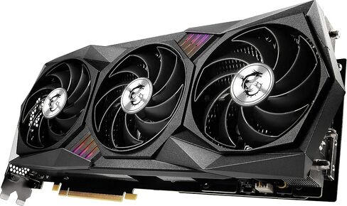 MSI Gaming GeForce RTX 3080 Ti Gaming X Trio 12G Computer Gaming Graphics Card 12GB GDRR6X 320-Bit HDMI/DP Nvlink Torx Fan 3 Ampere Architecture OC, NVIDIA GPU Video Cards for Gaming PC (Renewed) in Saudi Arabia