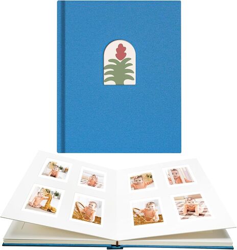 Vienrose Mini Photo Album 52 Pockets Fits for Instant Camera Mini 12 11 9 8 90 25, Polaroid Snap PIC-300, Kodak Mini 3-Inch Film, Beige in Kuwait