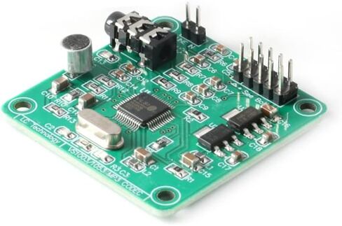 VS1053 MP3 Audio Player Module Audio Decoder MP3 Player Board Recording Onboard Microphone SPI Interface Output Port Audio Sound Board 1.8V 3.3V AMS-1117 Chip 800mA 12.228Mhz in Saudi Arabia