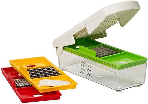 Prepworks by Progressive Tower Fry Cutter, Quickly Slice Perfect French Fries, Veggie Sticks, Onions, Carrots, Non-Skid Base, Easy to Clean Dishwasher Safe in Saudi Arabia