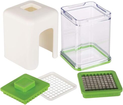 Prepworks by Progressive Tower Fry Cutter, Quickly Slice Perfect French Fries, Veggie Sticks, Onions, Carrots, Non-Skid Base, Easy to Clean Dishwasher Safe in Saudi Arabia
