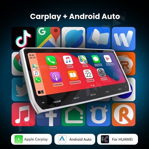 ZWNAV Z-pro Android Car Stereo Upgrade for Jeep Wrangler JL Gladiator 2018-2023, Digital Cluster Car GPS Navigation HeadUnit, Carplay BT 5.0 WiFi Multimedia Display Android Car Radio (Red) in Saudi Arabia