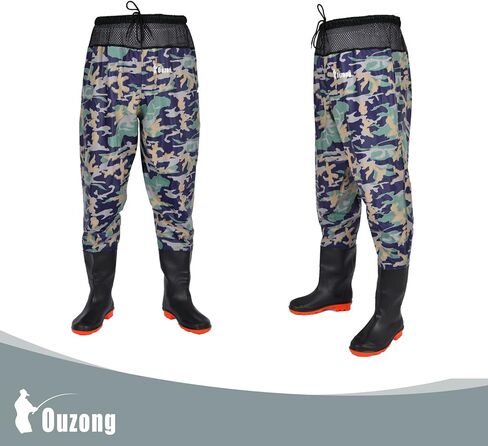 Waterproof Fishing Waist Waders Pants with Boots for Men and Women for Fishing Hunting outdoors in Saudi Arabia