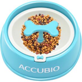 Slow Feeder Dog Bowl, Anti-Choking Puzzle Dog Food Bowls, Dog Food Bowls Slow Feeder Small Breed, Non Slip Interactive Dog Feeding Bowls for Healthy Eating, Prevents Puppy Overeating, Black