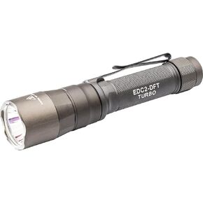 SureFire EDC2-DFT High-Candela Everyday Carry LED Flashlight, Gray