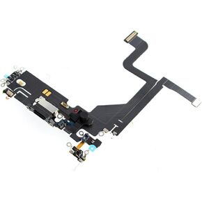 For IPhone 13 Pro USB Charging Port Flex Cable Replacement For IPhone 13 Pro USB Charging Port Flex Cable Replacement A2483 A2636 A2639 A2640 A2638 Charging Port Connector Repair Assembly Black