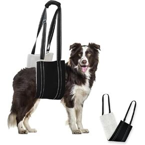 Upgraded Dog Sling,Adjustable Dog Lift Harness for Large Dogs hind Leg Support,Dog Harness with Handle for Lifting,Comfortable Dog Rear Lift,Dog Hind Leg Support Harness for Senior,Help Lift and Walk